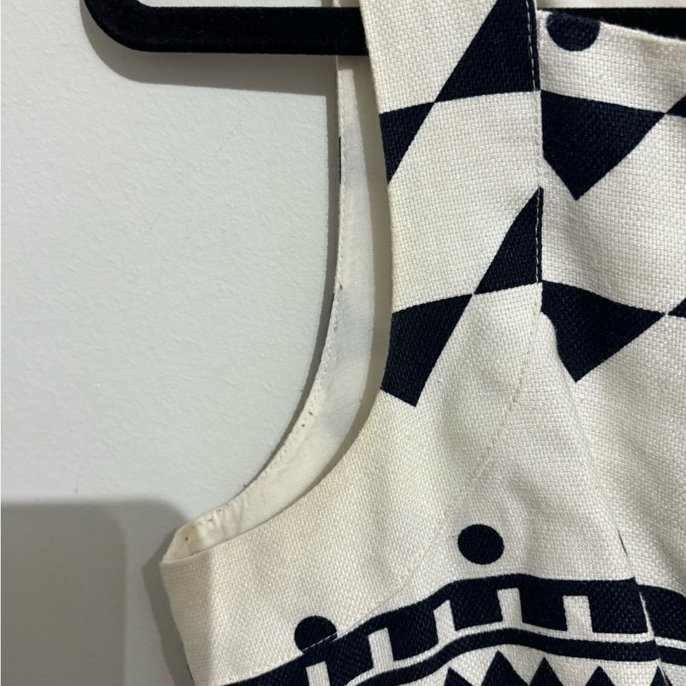 J. Crew Geometric Button Front Dress - Picture 6 of 6